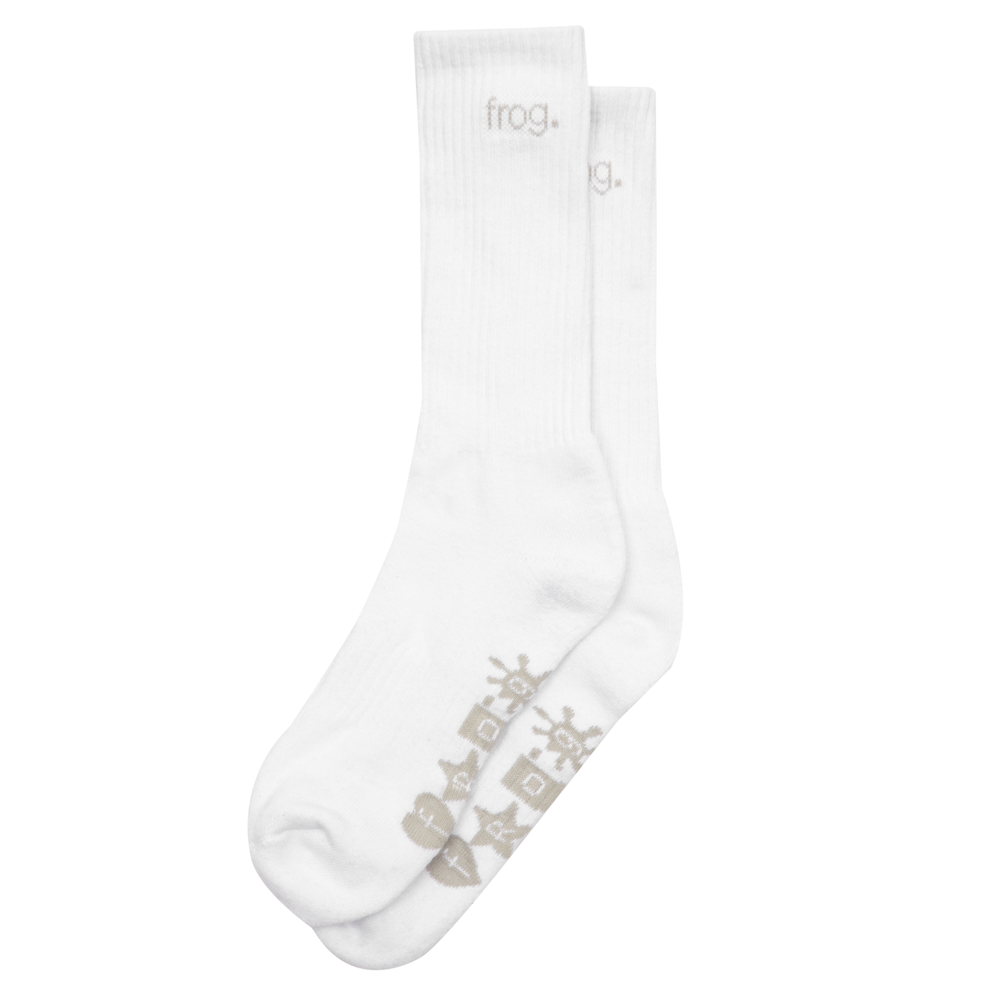 FROG SKATEBOARDS SOCKS WHITE