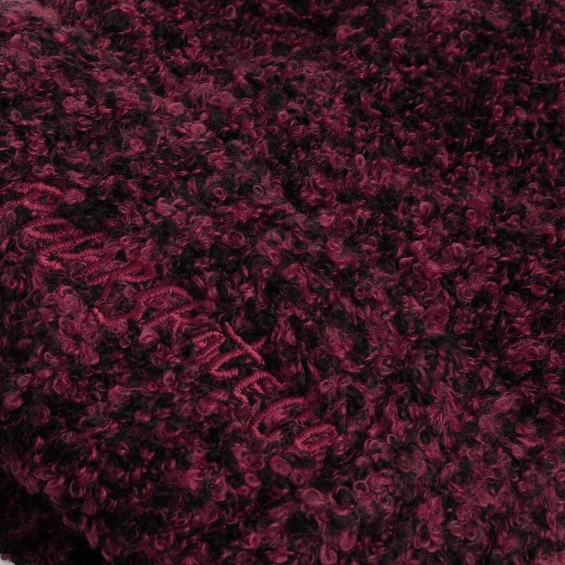 POLAR SKATE CO FLUFF BEANIE RASPBERRY