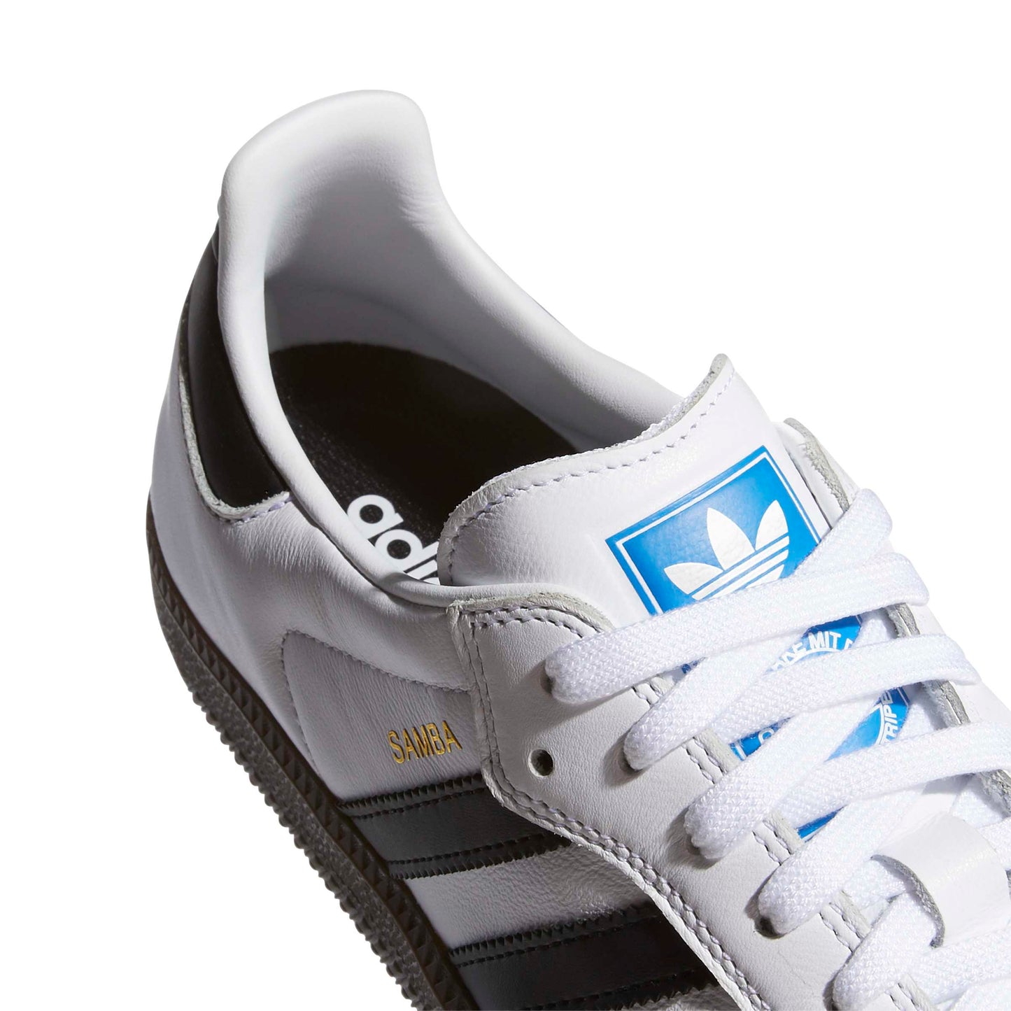 ADIDAS SAMBA ADV WHITE/BLACK/GUM
