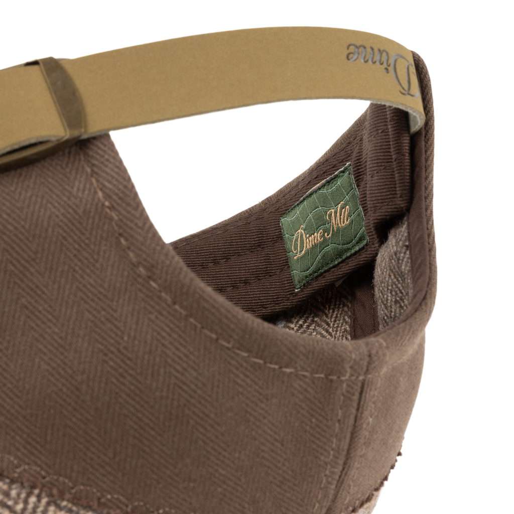 DIME MTL HERITAGE LOW PRO CAP BROWN CONTRAST