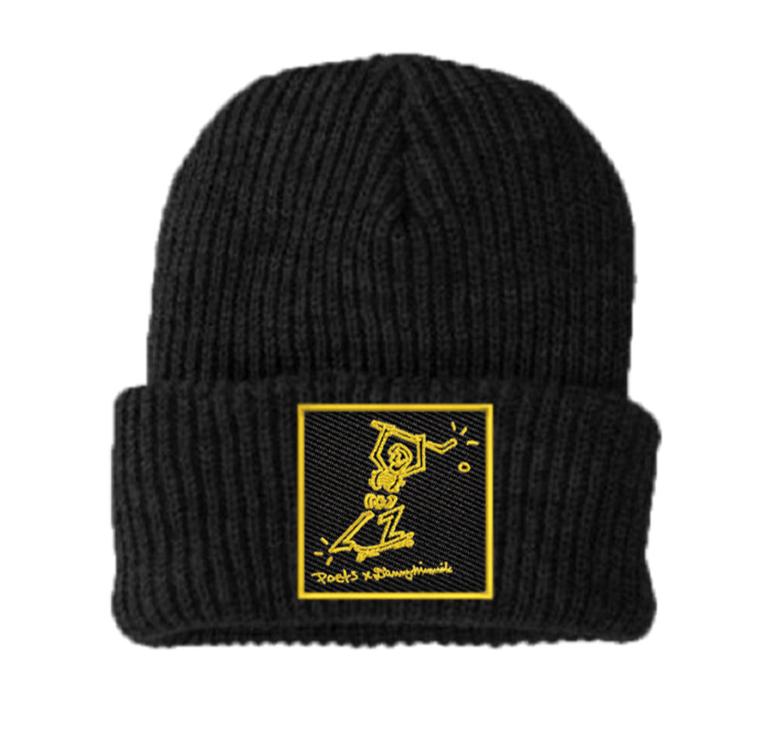 POETS BRAND DANNY MINNICK X POETS BEANIE BLACK
