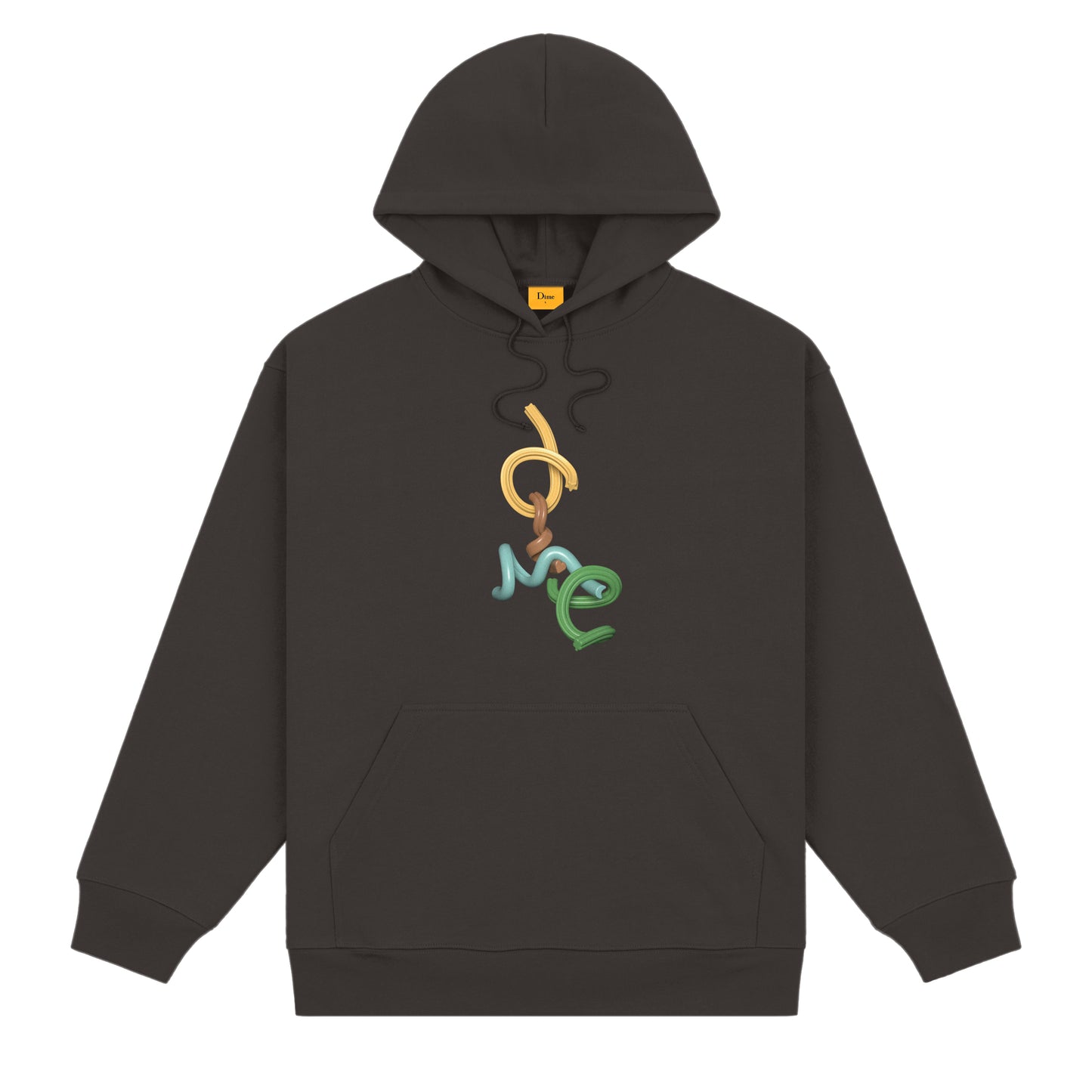 DIME MTL PLAY HOODIE VINTAGE BLACK