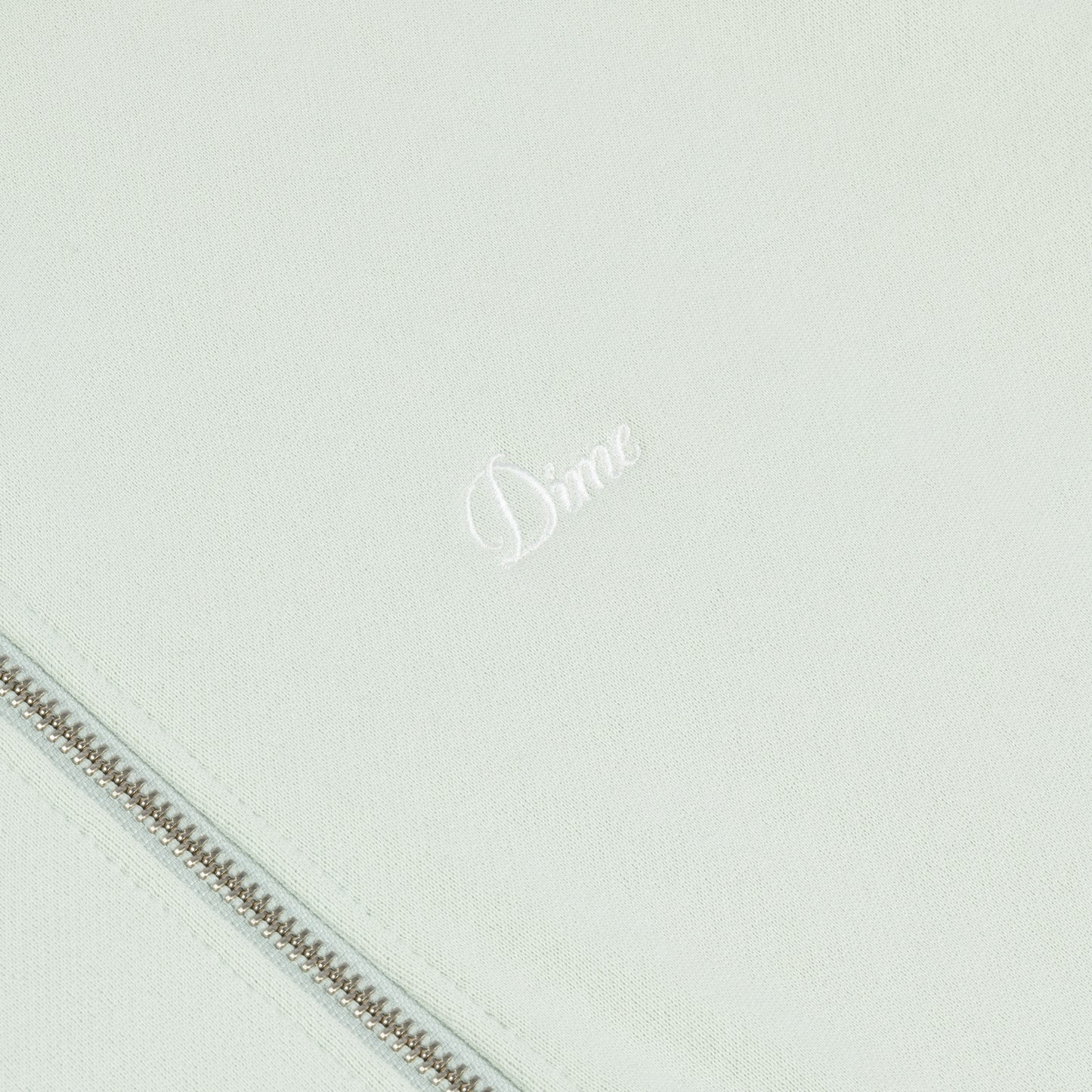 DIME MTL CURSIVE SMALL LOGO ZIP MINT