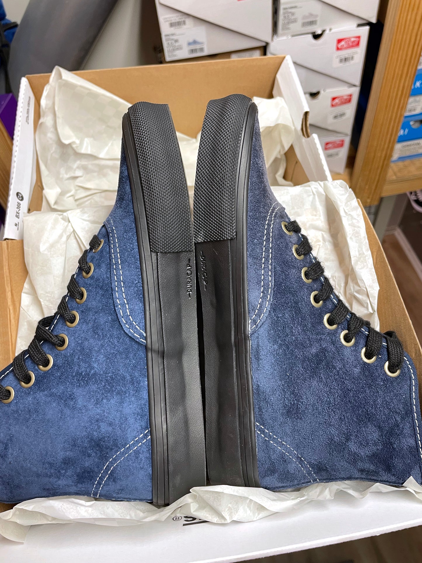 VANS SKATE AUTHENTIC HIGH NAVY/BLACK