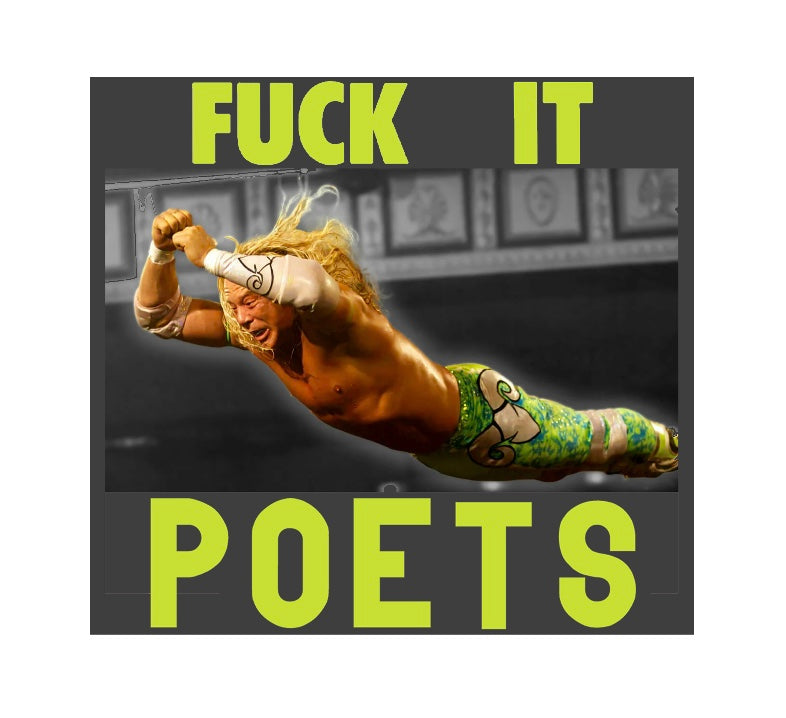 POETS BRAND FUCK IT TEE BLACK