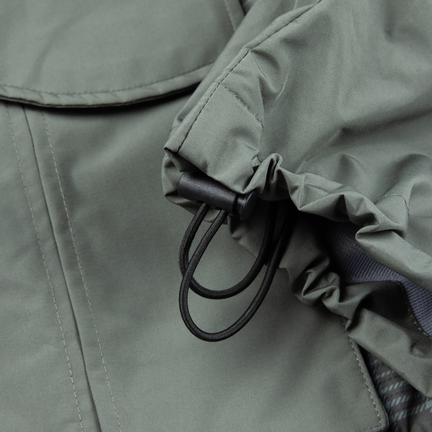 DIME MTL FISHING ZIP OFF JACKET OLIVE