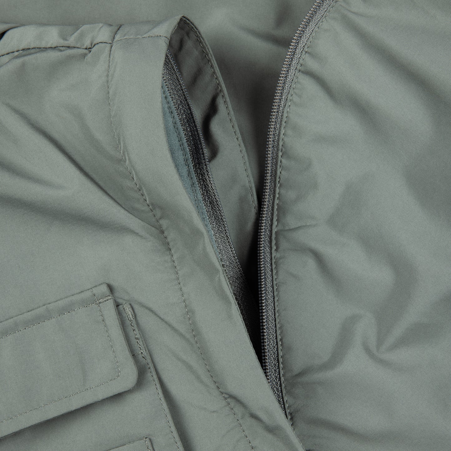 DIME MTL FISHING ZIP OFF JACKET OLIVE