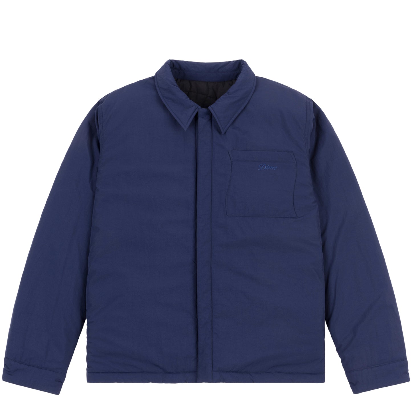 DIME MTL REVERSIBLE INSULATED JACKET BLUE/BLACK