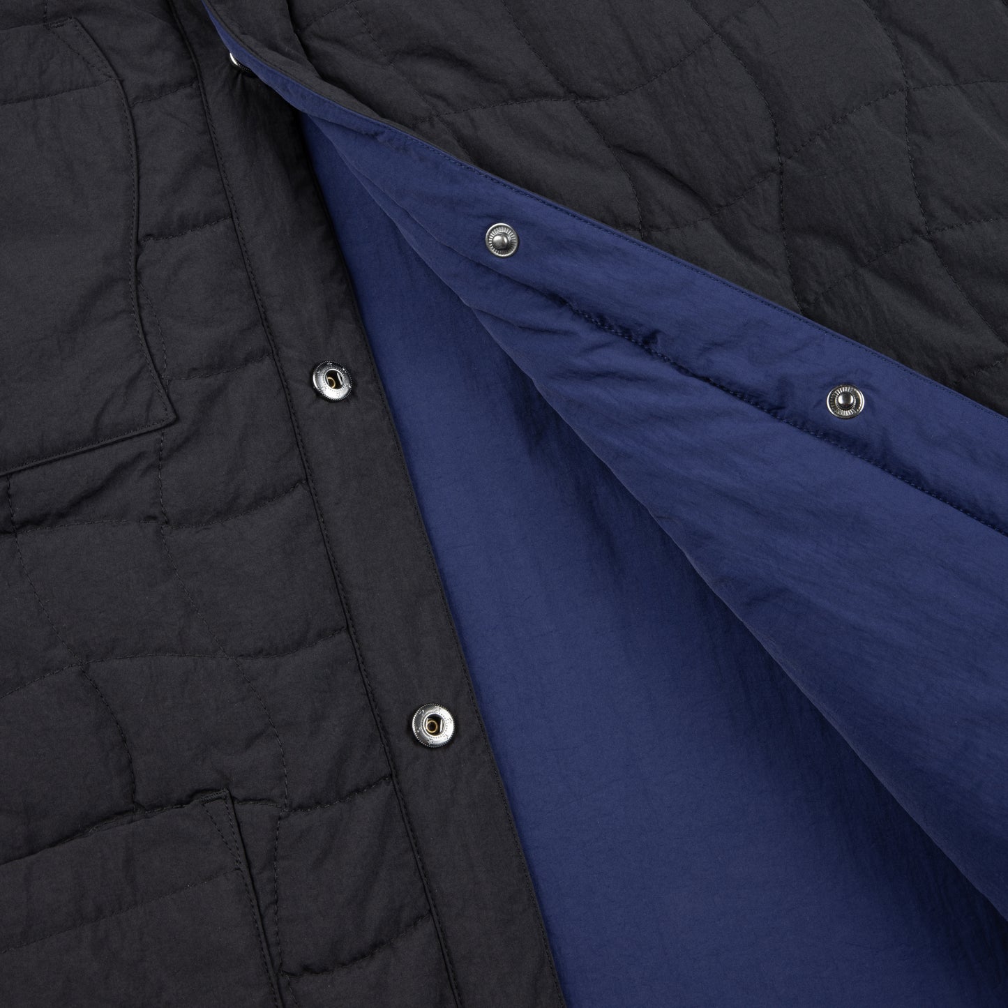DIME MTL REVERSIBLE INSULATED JACKET BLUE/BLACK
