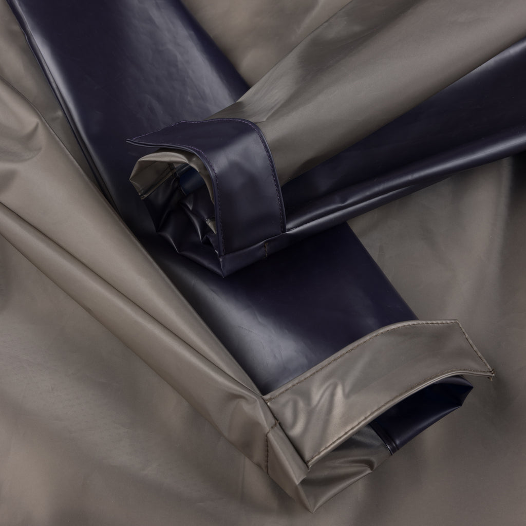 DIME MTL TRANSLUCENT TECH JACKET CHARCOAL