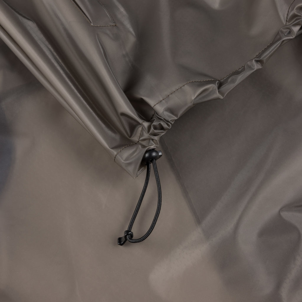 DIME MTL TRANSLUCENT TECH JACKET CHARCOAL