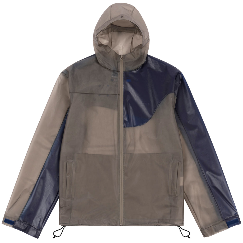 DIME MTL TRANSLUCENT TECH JACKET CHARCOAL