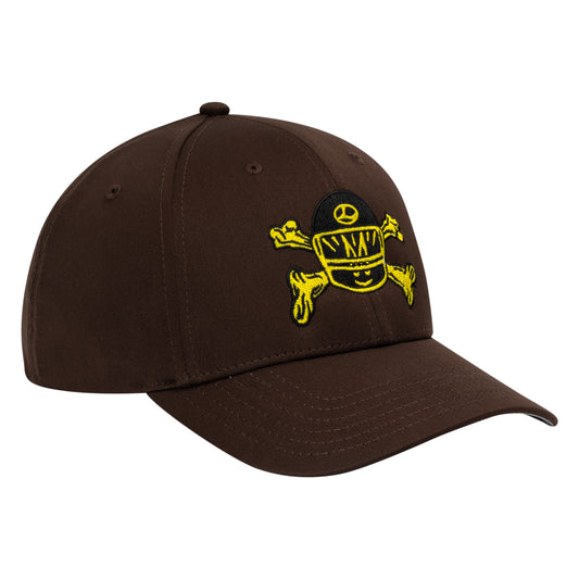 LIMOSINE SKATEBOARDS WHOLE HOG CAP BROWN
