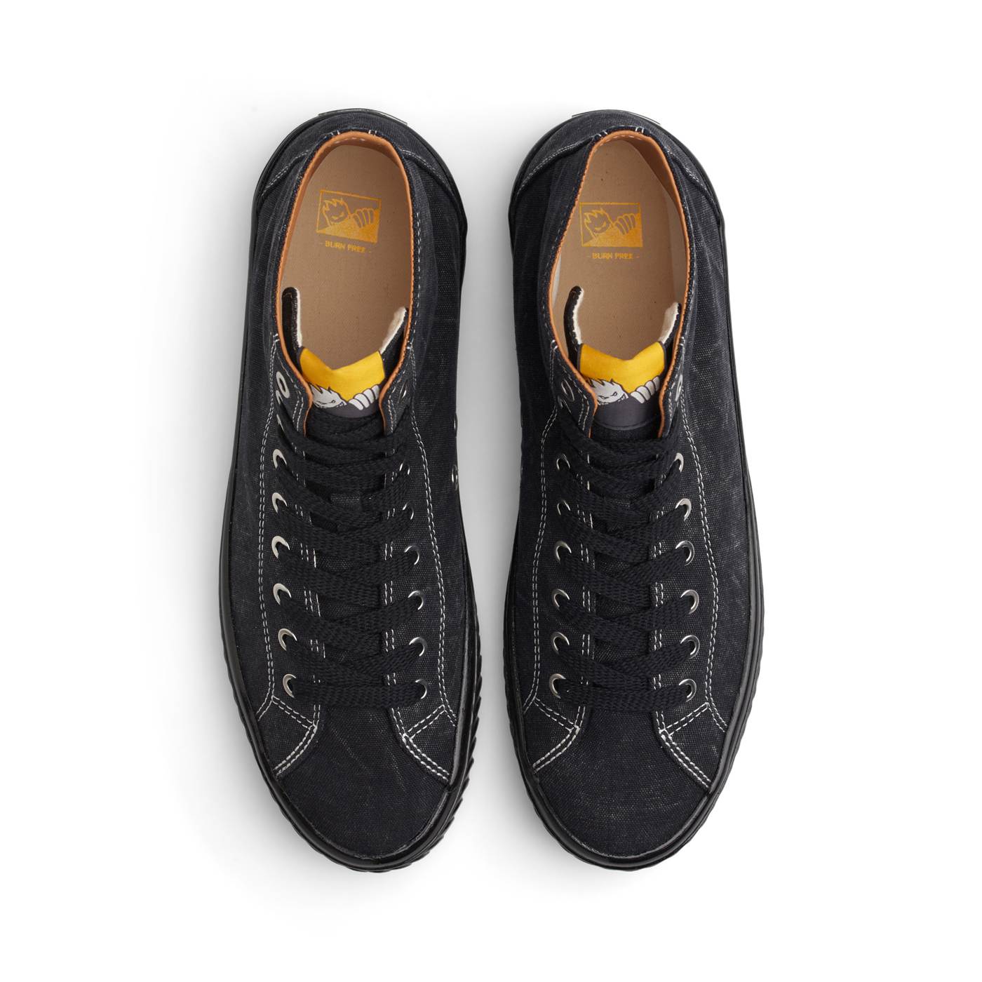 LAST RESORT AB X SPITFIRE WHEELS VM003 HI WASHED BLACK CANVAS