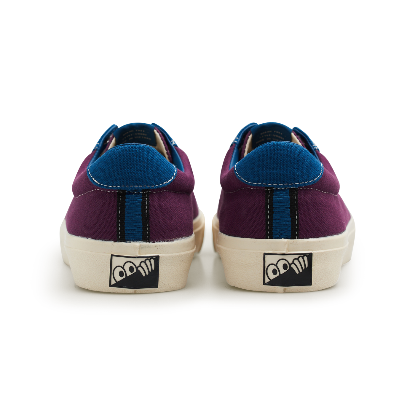 LAST RESORT AB X JULIAN SMITH VM001 LOW CANVAS PLUM/DIRTY BLUE