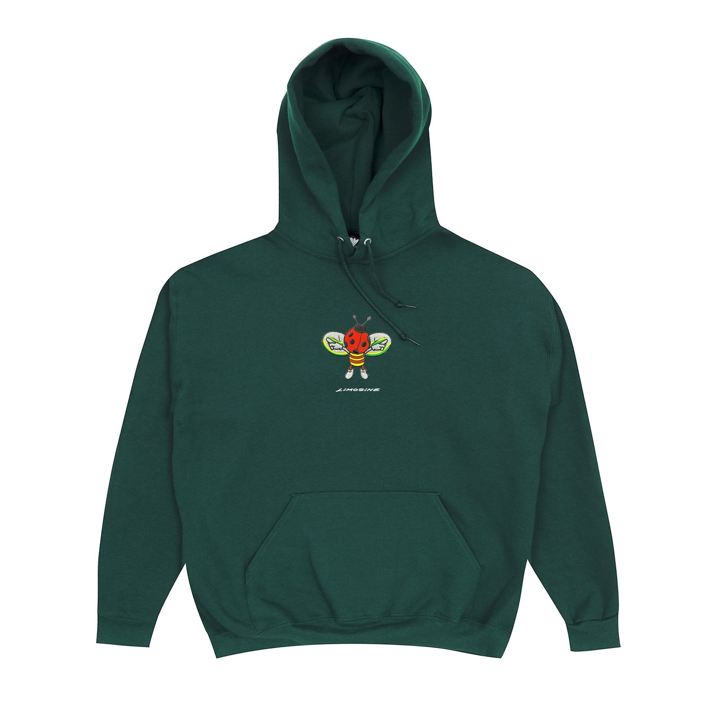 LIMOSINE SKATEBOARDS BUG HOODIE GREEN