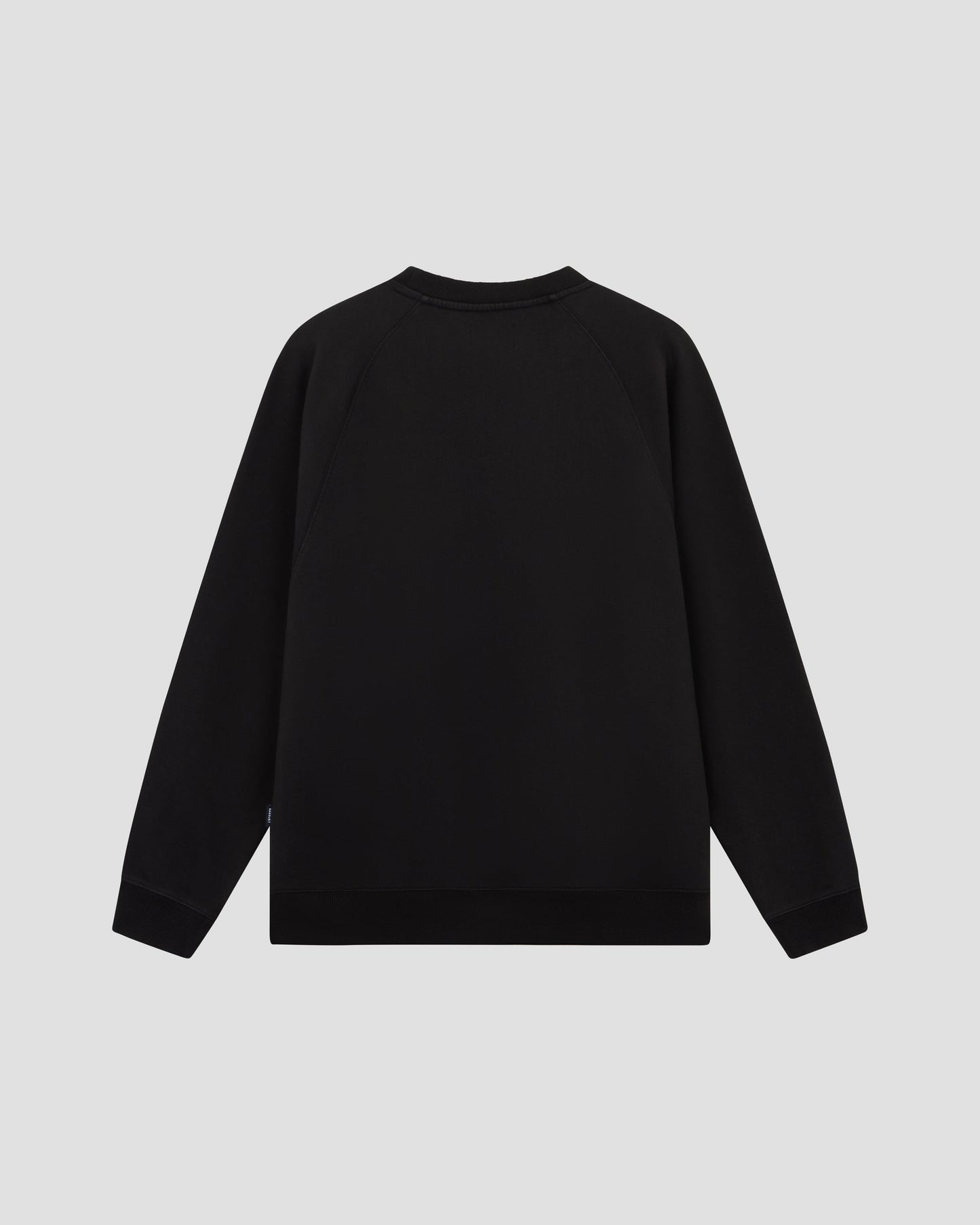 RASSVET / PACCBET DOG LOGO CREWNECK BLACK