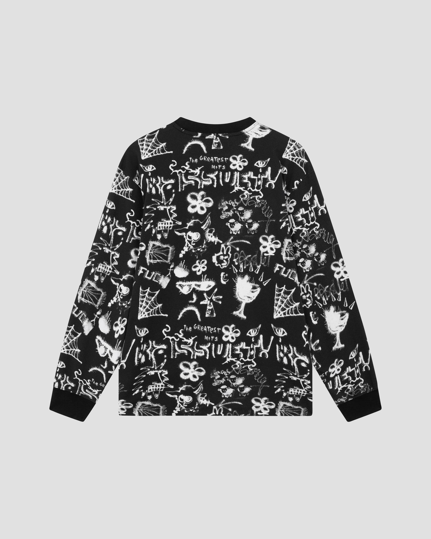 RASSVET / PACCBET PERCEPTION LS SHIRT BLACK