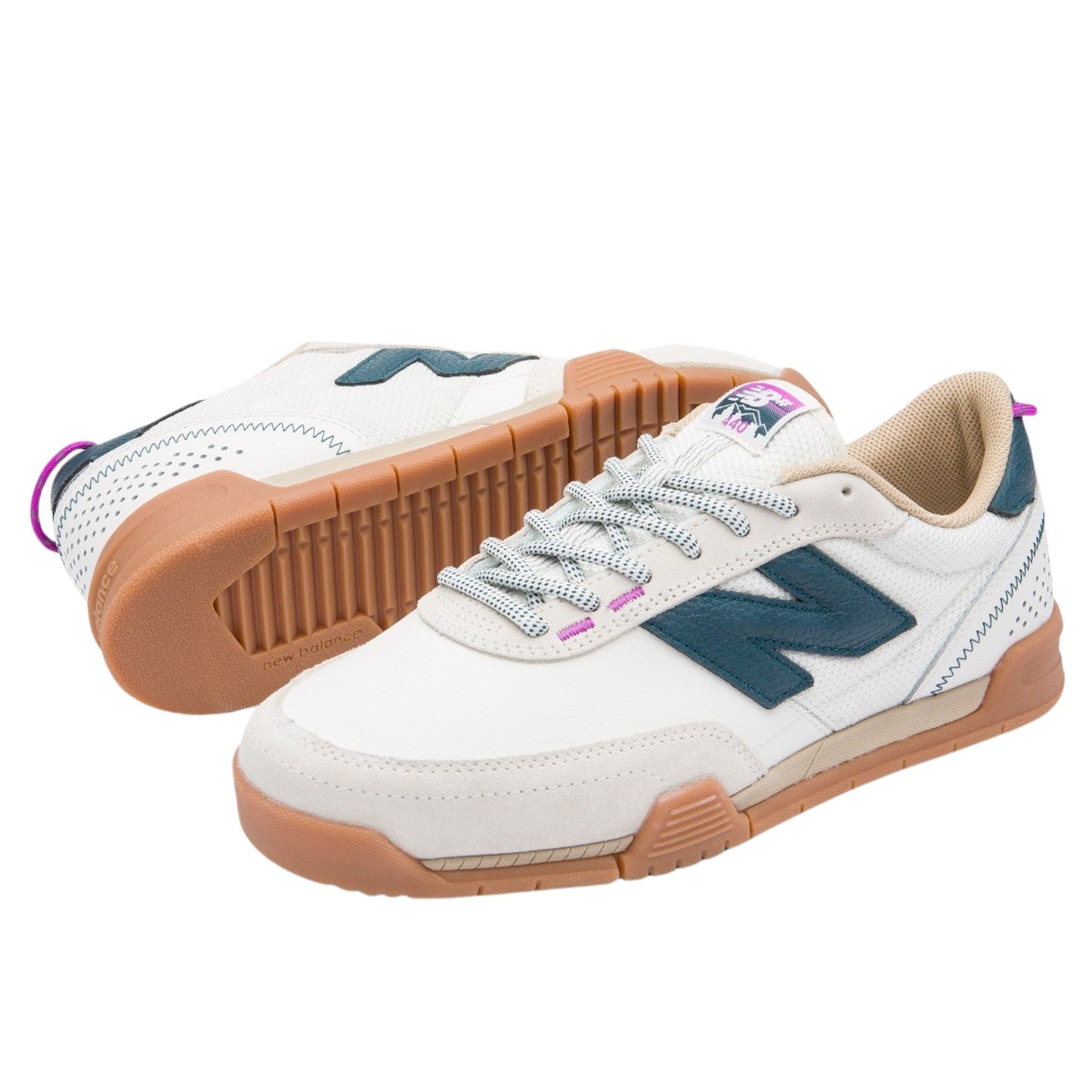NEW BALANCE NUMERIC 440 LOW TRAIL WHITE/BLUE
