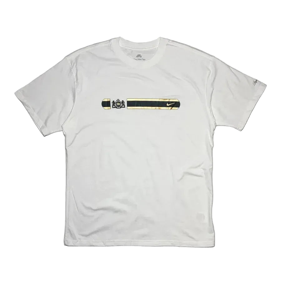 NIKE SB CHAMPAGNE TEE WHITE/GOLD