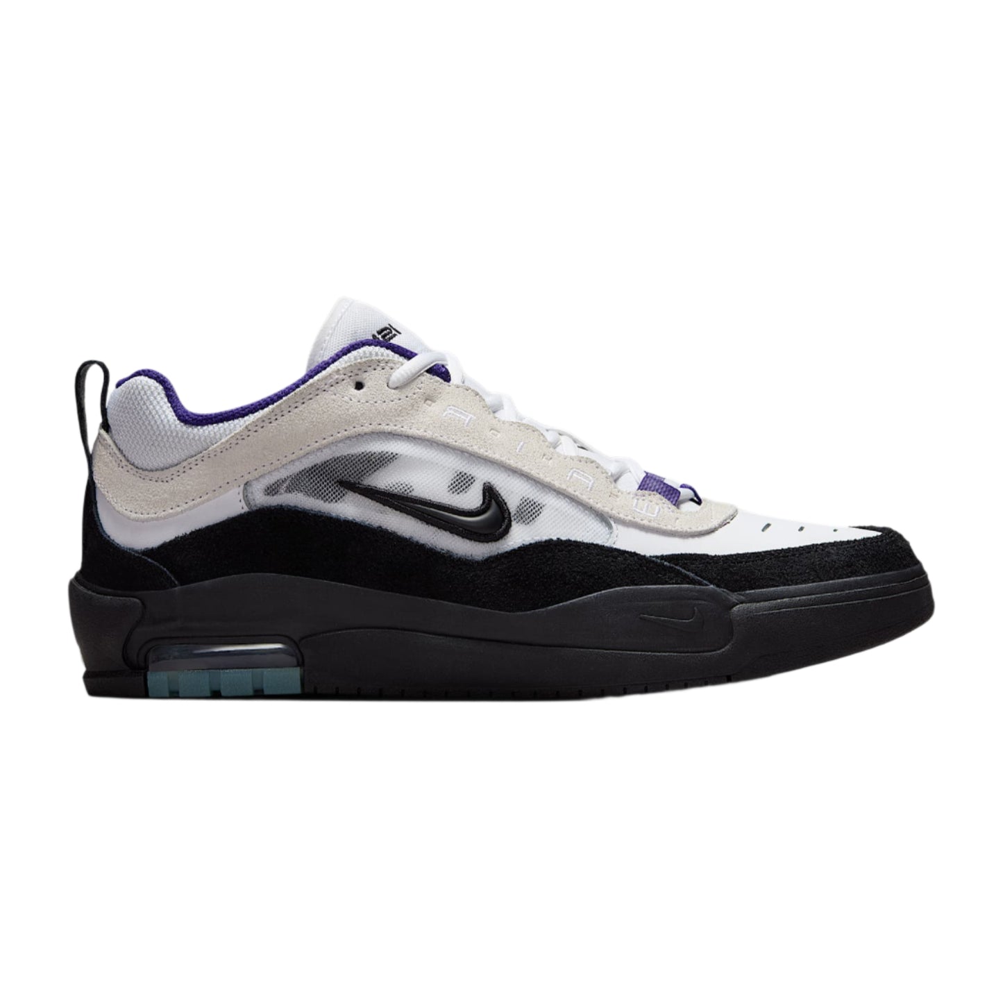NIKE SB AIR MAX ISHOD WHITE/BLACK/PURPLE
