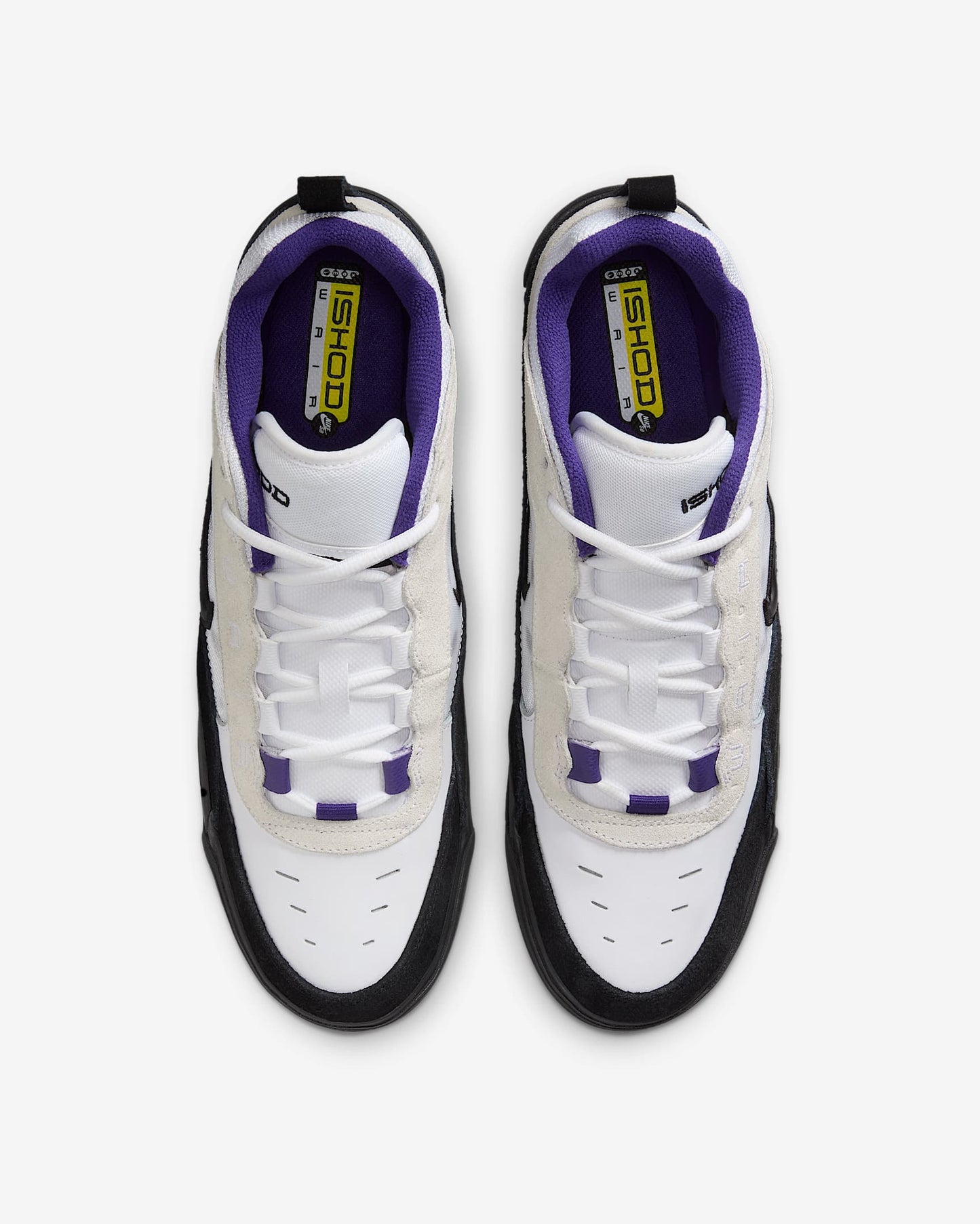 NIKE SB AIR MAX ISHOD WHITE/BLACK/PURPLE