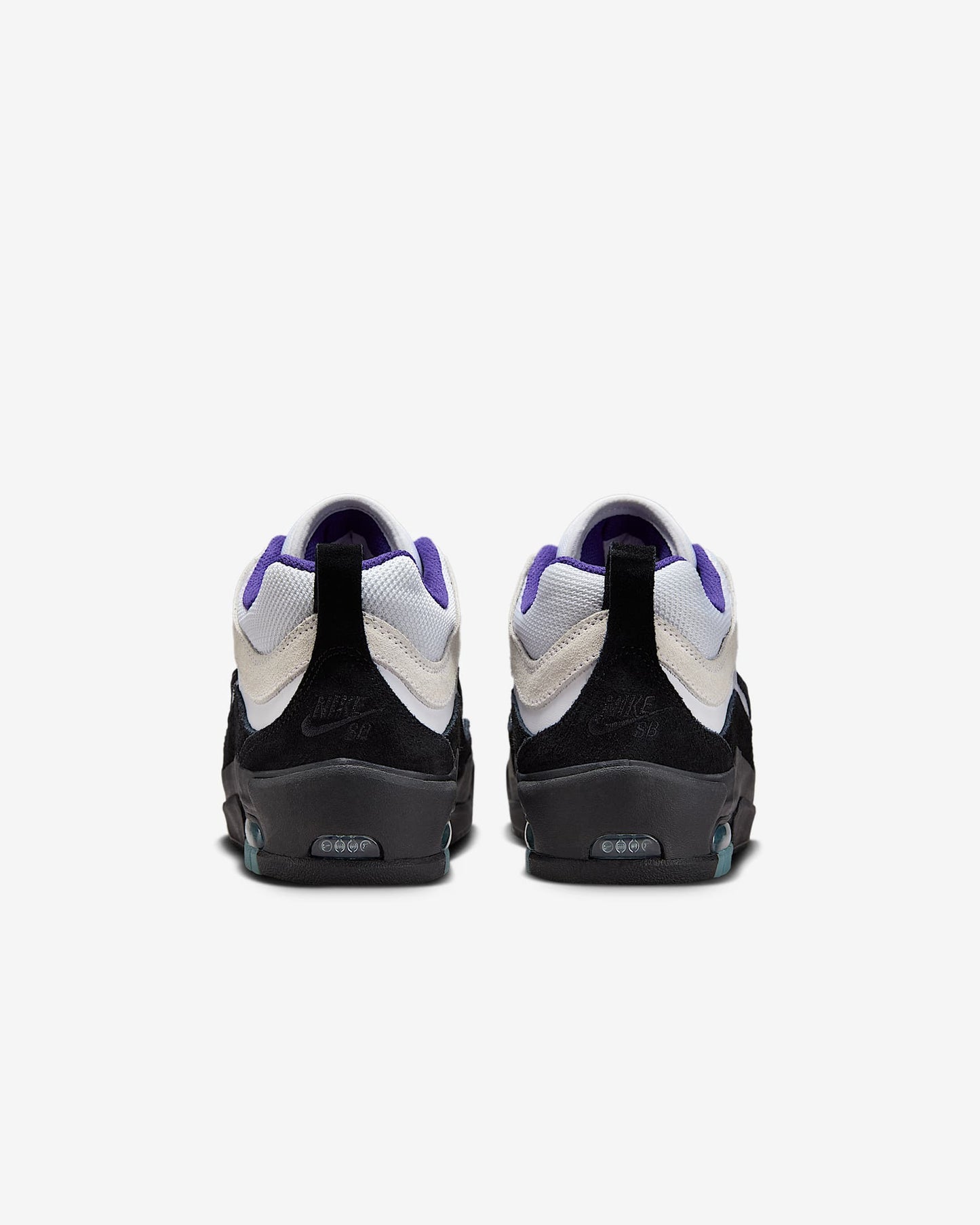 NIKE SB AIR MAX ISHOD WHITE/BLACK/PURPLE