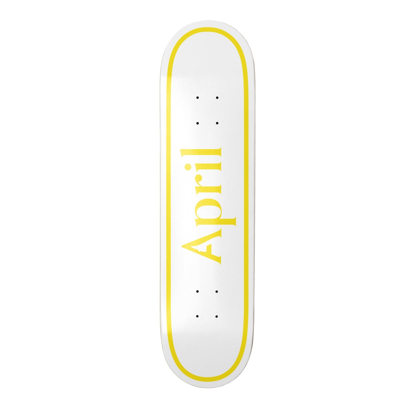 APRIL SKATEBOARDS OG LOGO TWIN DECK