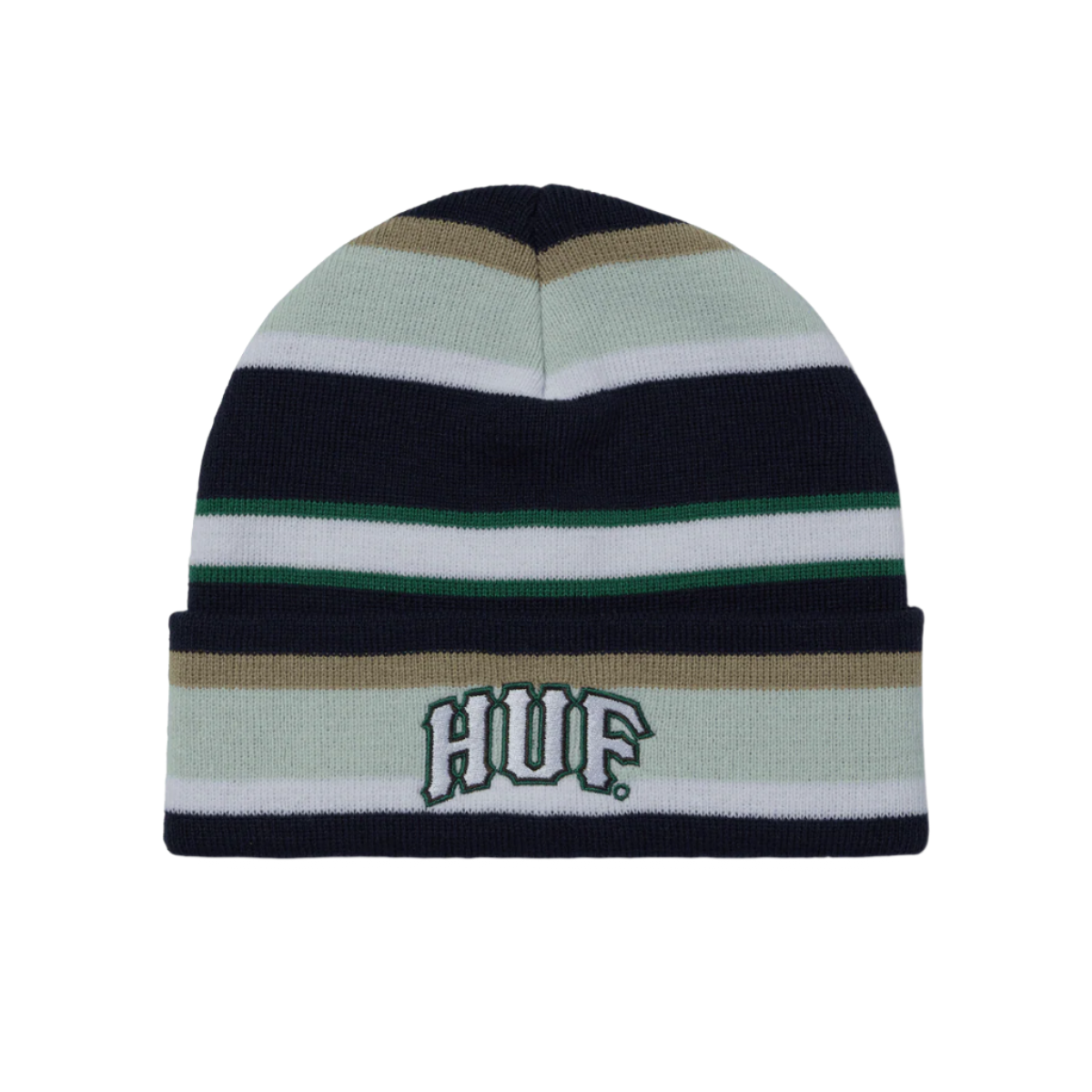 HUF WORLDWIDE PIERCE BEANIE NAVY