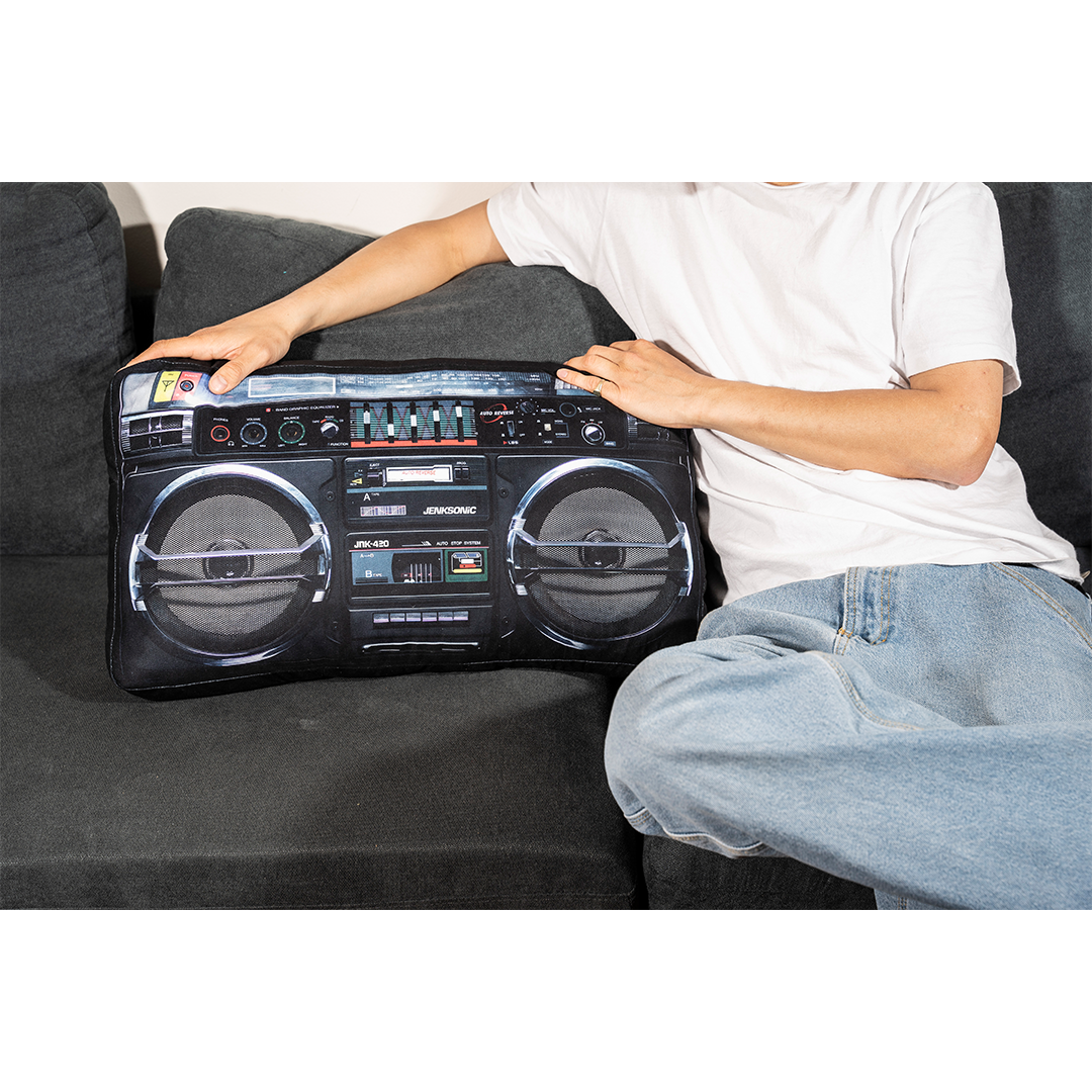 JENKEM MAGAZINE THE BOOM BOX PILLOW