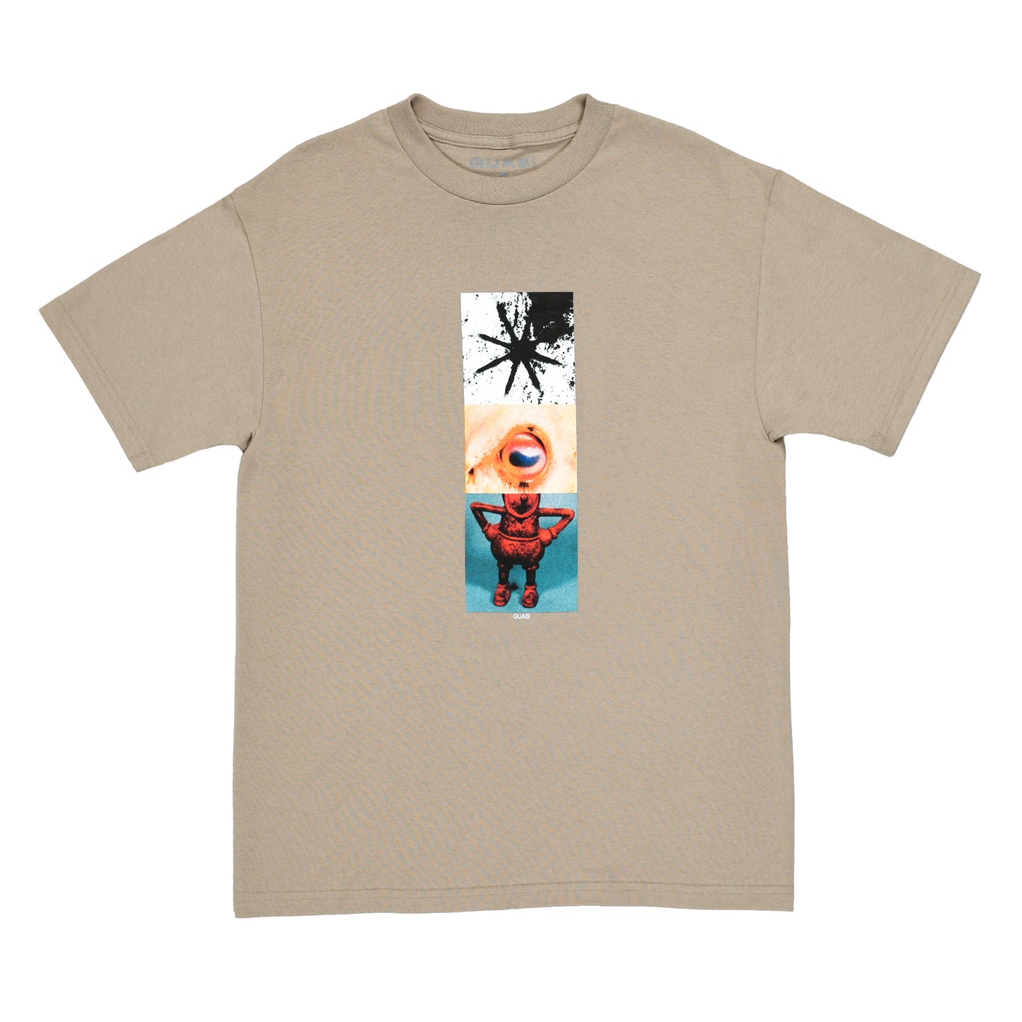 QUASI SKATEBOARDS PLAS TEE SAND
