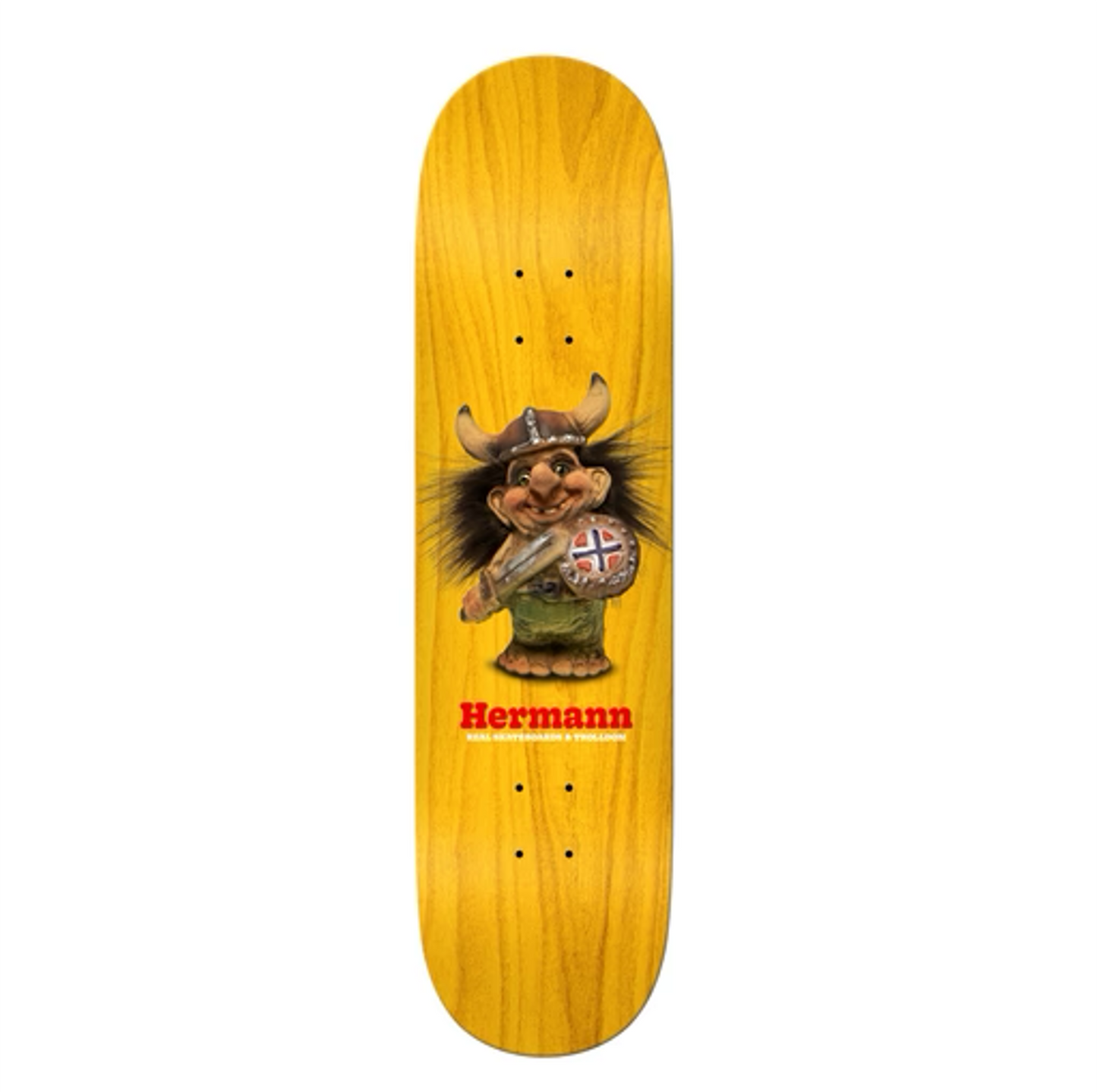 REAL SKATEBOARDS HERMANN TROLLDOM DECK 8.5
