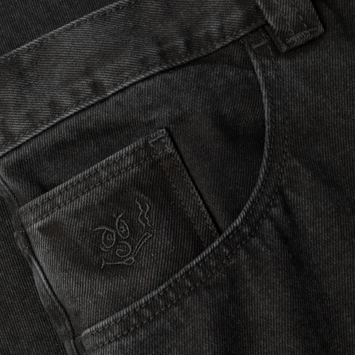 POLAR SKATE CO 92! PANTS PITCH BLACK