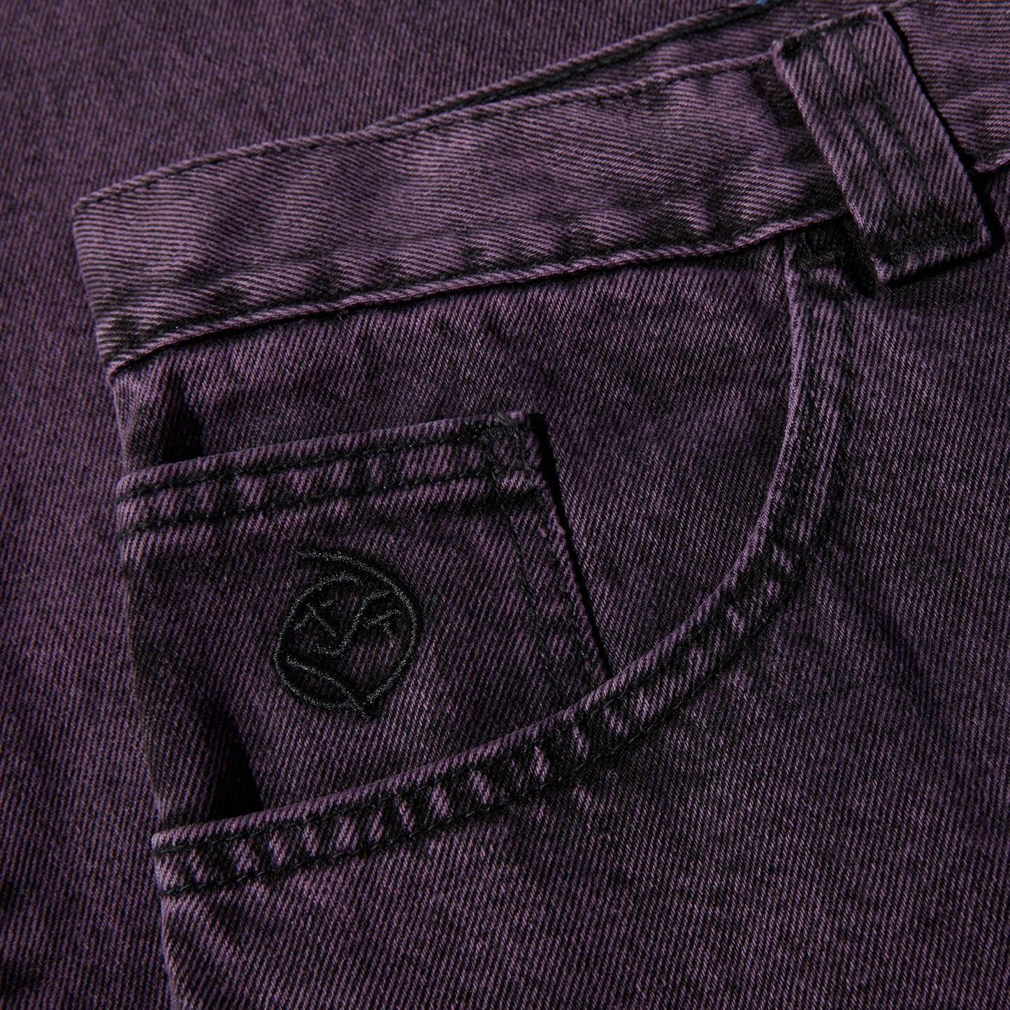 POLAR SKATE CO BIG BOY JEANS PURPLE BLACK