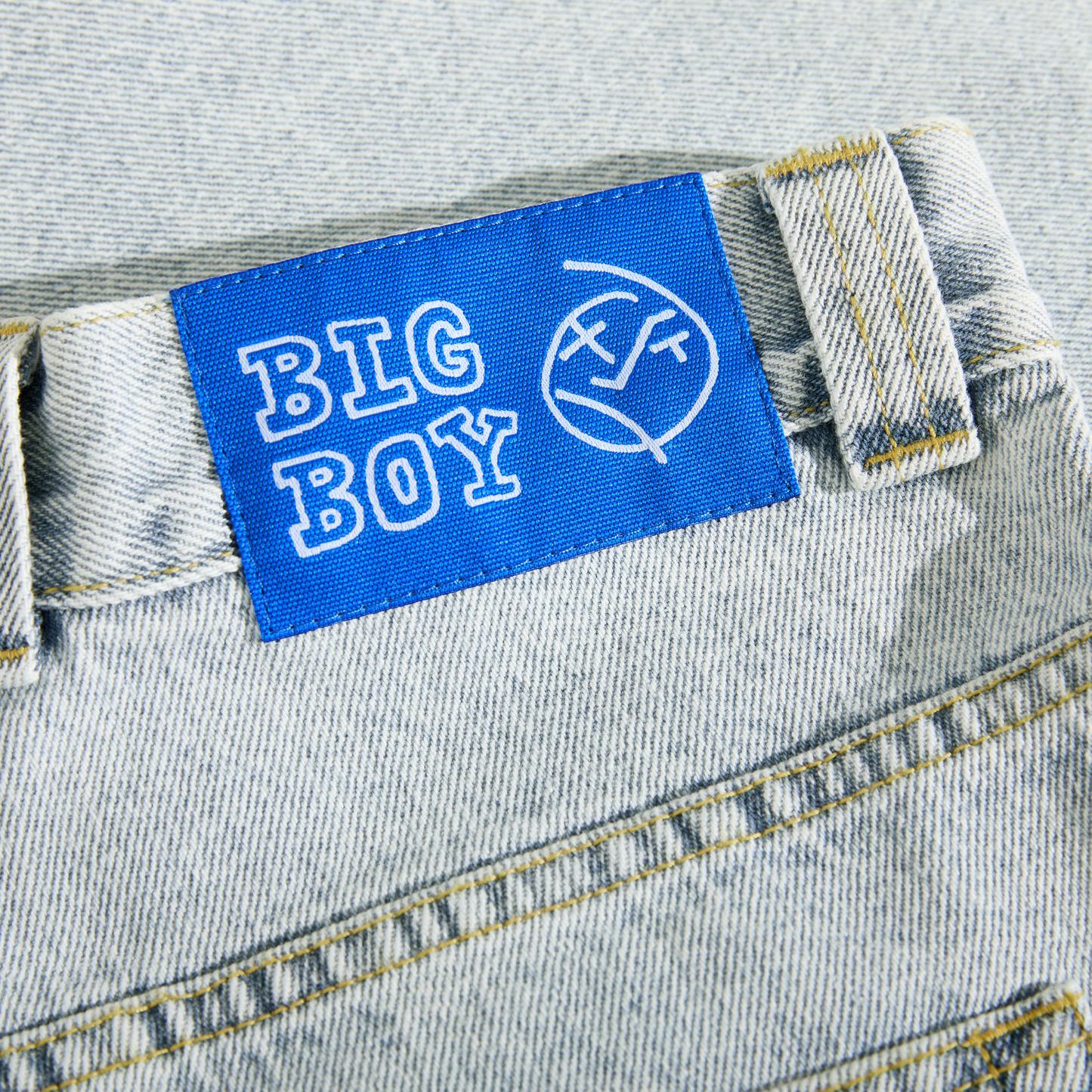 POLAR SKATE CO BIG BOY SHORTS LIGHT BLUE