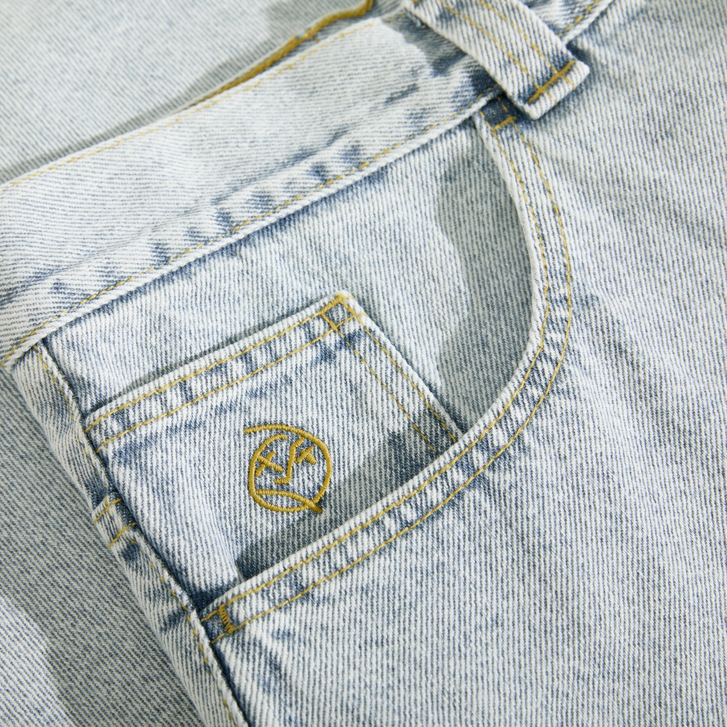 POLAR SKATE CO BIG BOY SHORTS LIGHT BLUE