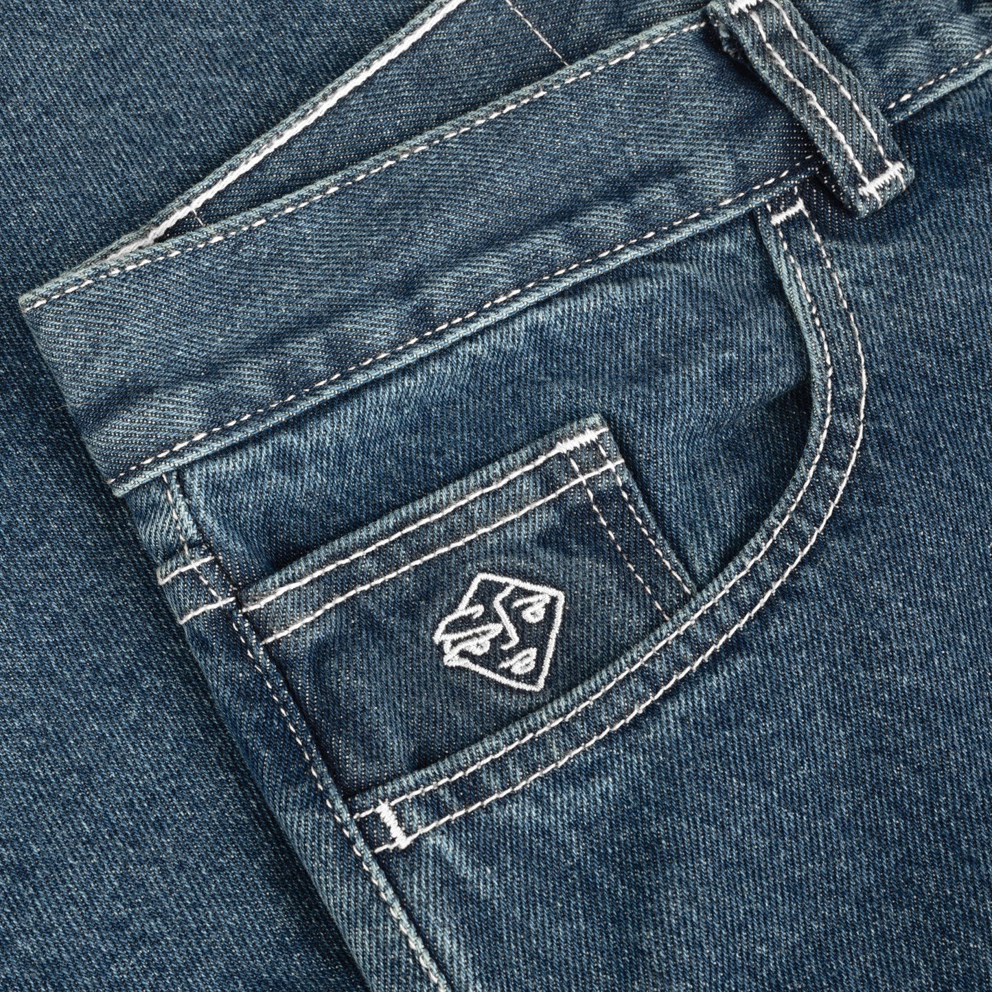 POLAR SKATE CO 89! PANTS BLUE WASH