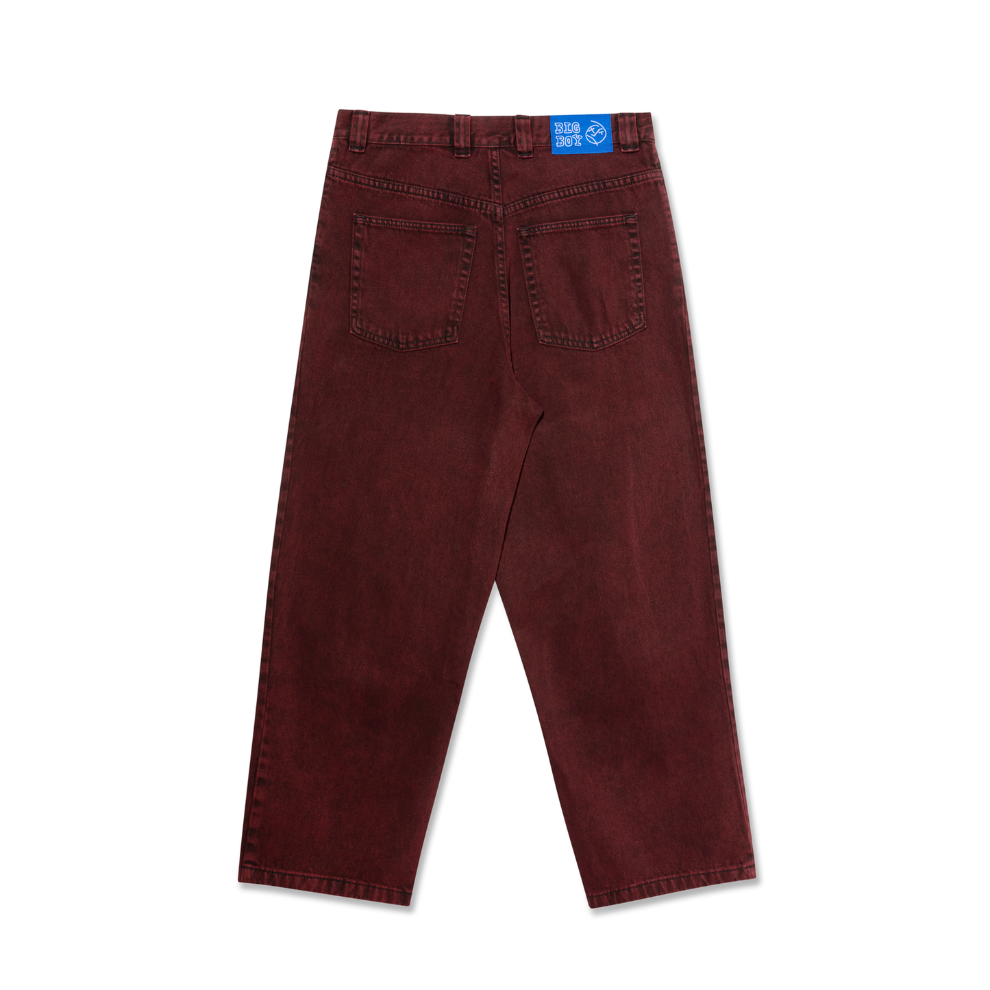 POLAR SKATE CO BIG BOY PANTS RED BLACK