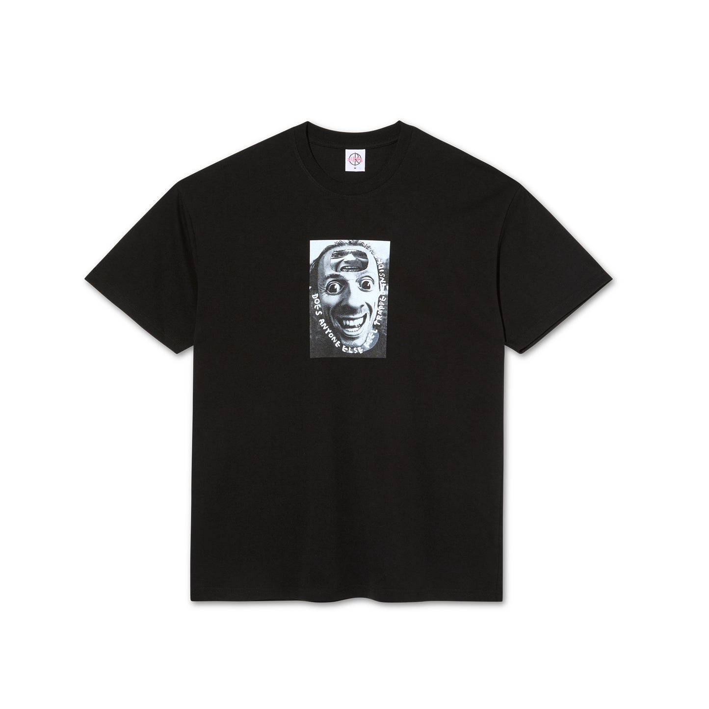 POLAR SKATE CO TRAPPED INSIDE TEE BLACK