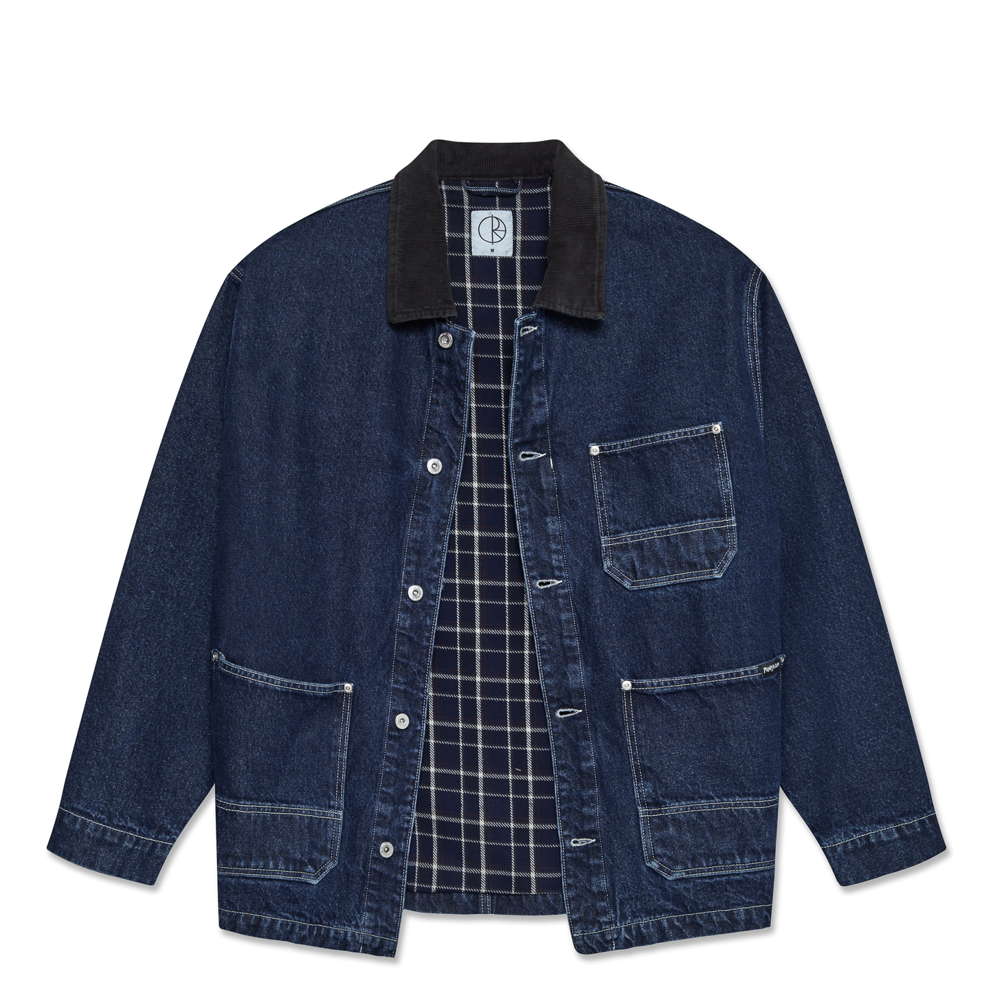 POLAR SKATE CO EZRA JACKET INDIGO