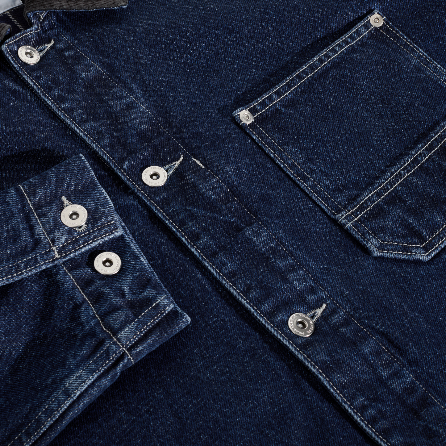 POLAR SKATE CO EZRA JACKET INDIGO