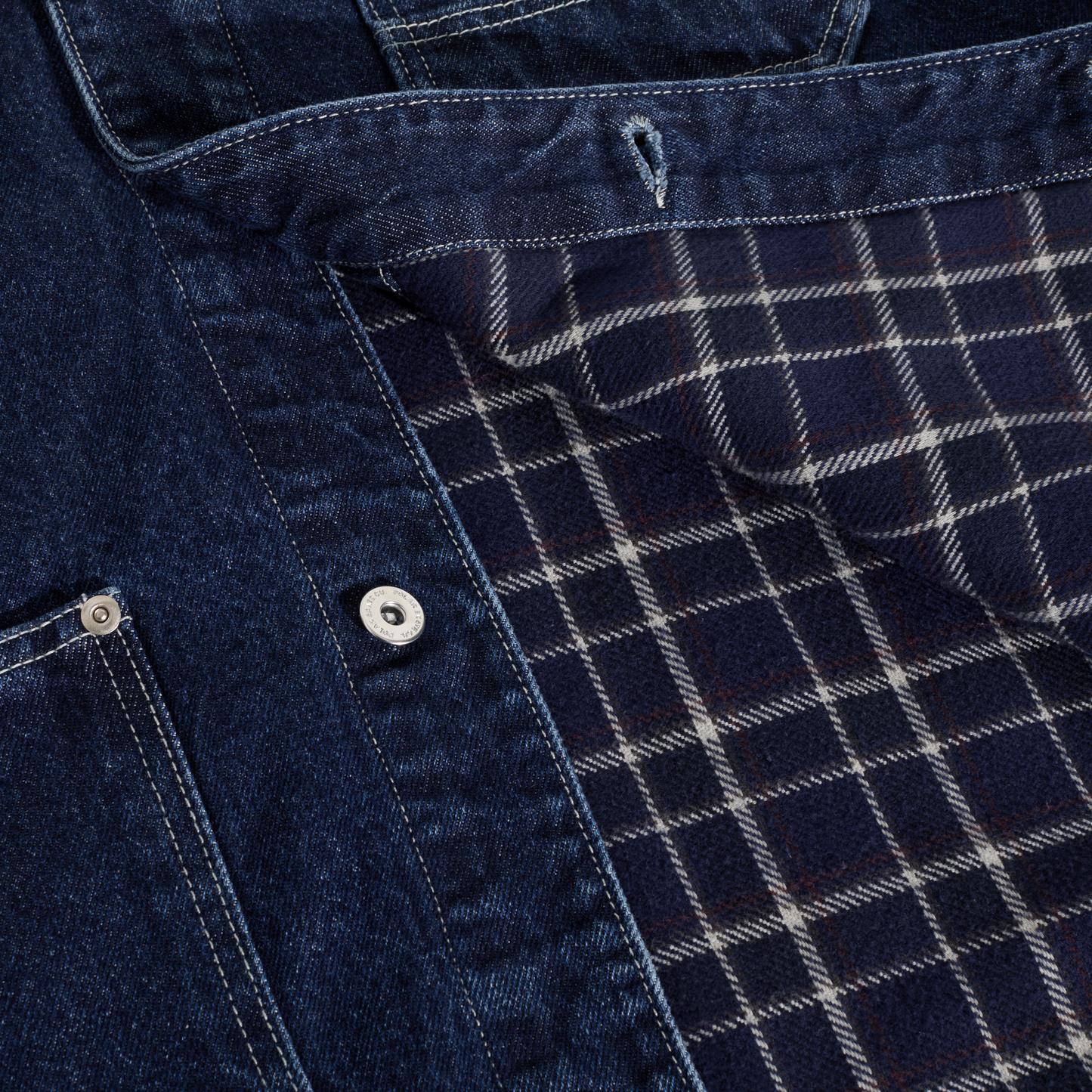 POLAR SKATE CO EZRA JACKET INDIGO