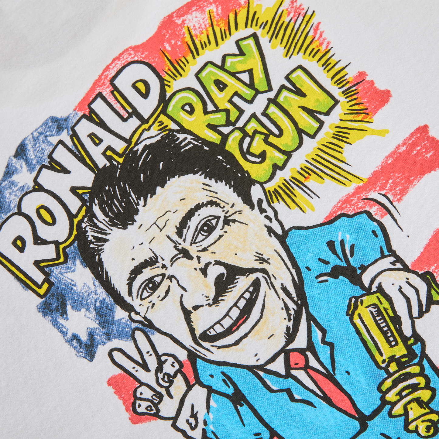 POLAR SKATE CO RAY GUN TEE WHITE