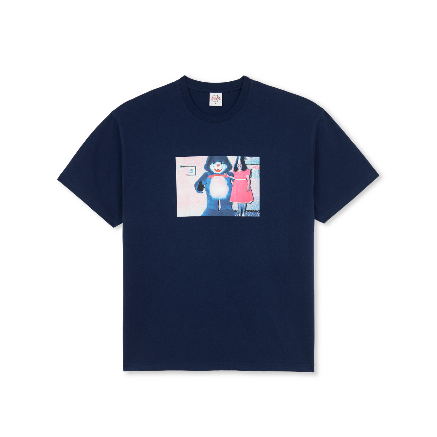 POLAR SKATE CO PINK DRESS TEE DARK BLUE