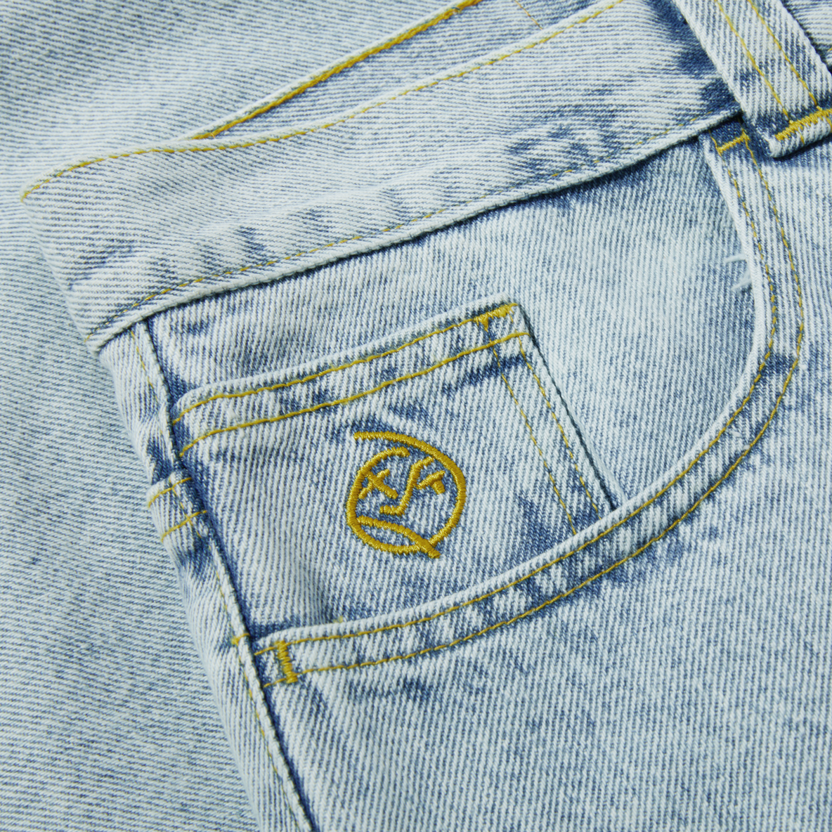 POLAR SKATE CO BIG BOY JEANS LIGHT BLUE