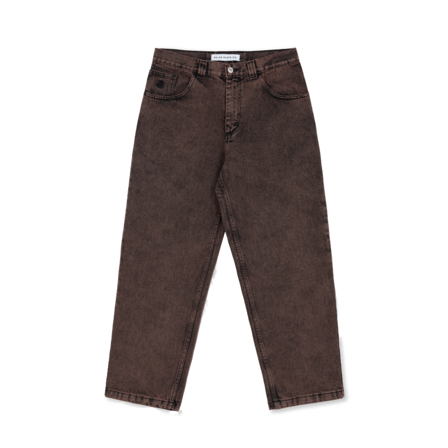 POLAR SKATE CO '93! DENIM MUD BROWN