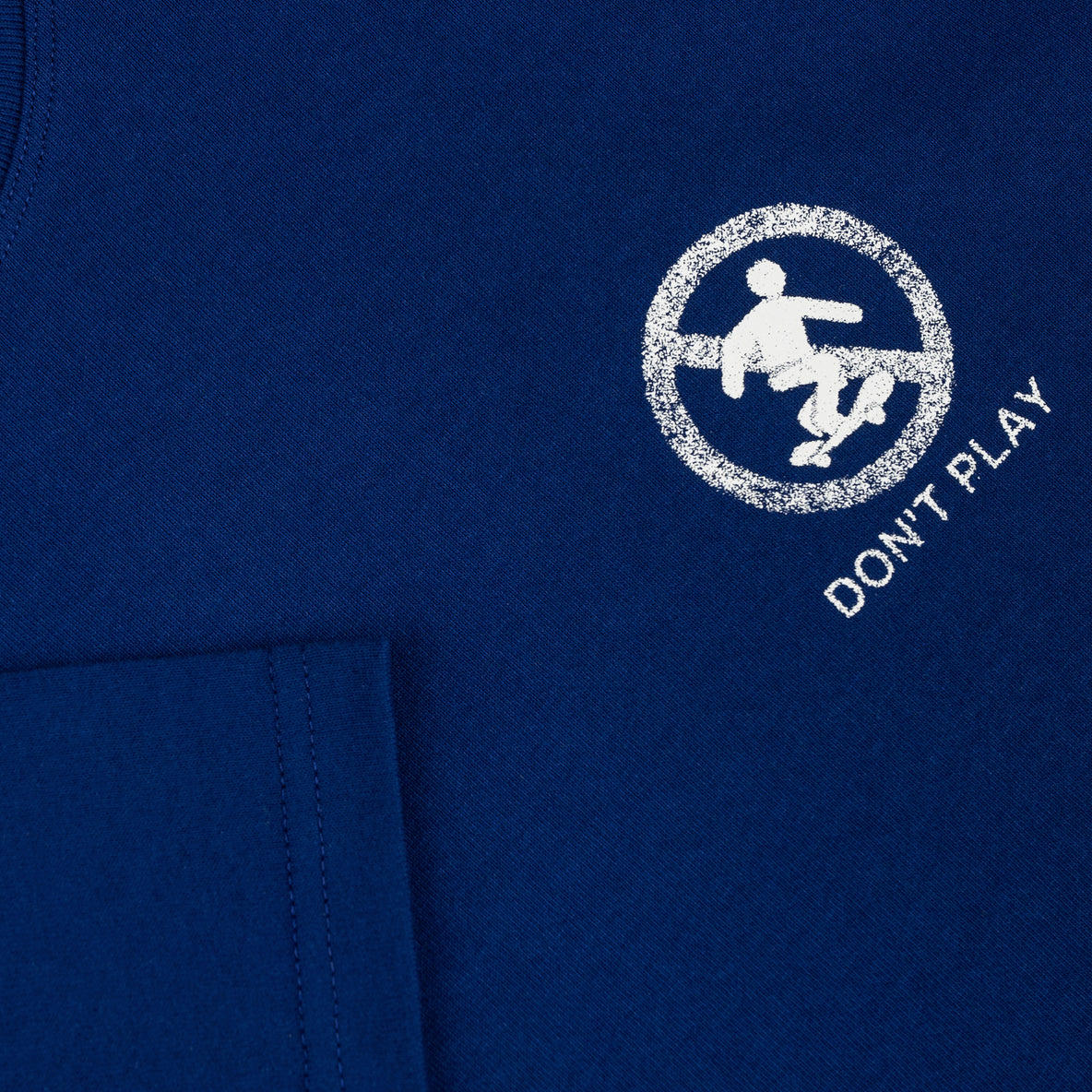 POLAR SKATE CO DONT PLAY TEE DEEP ROYAL