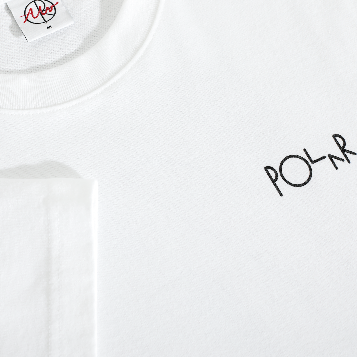 POLAR SKATE CO LAST NIGHT TEE WHITE