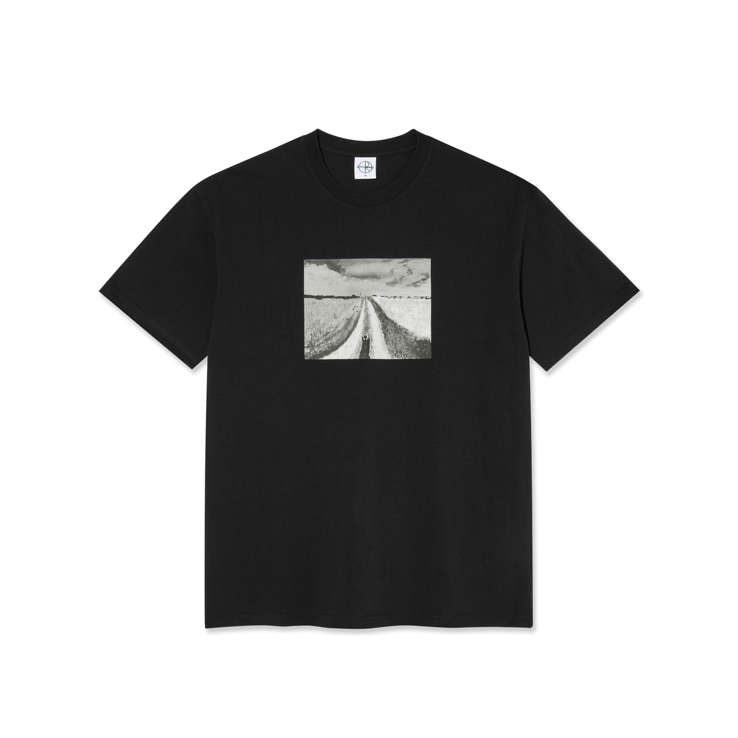 POLAR SKATE CO OPEN FIELDS TEE BLACK