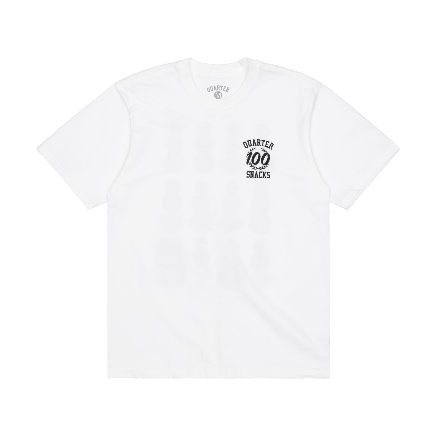 QUARTERSNACKS NYC ANNIVERSARY TEE WHITE